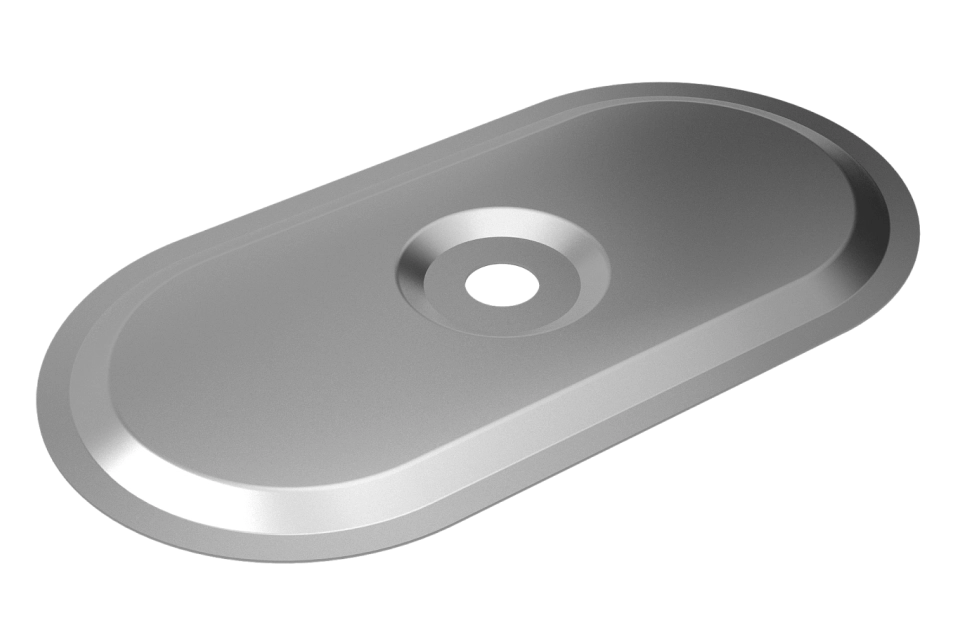 Овальный тарельчатый держатель TERMOCLIP