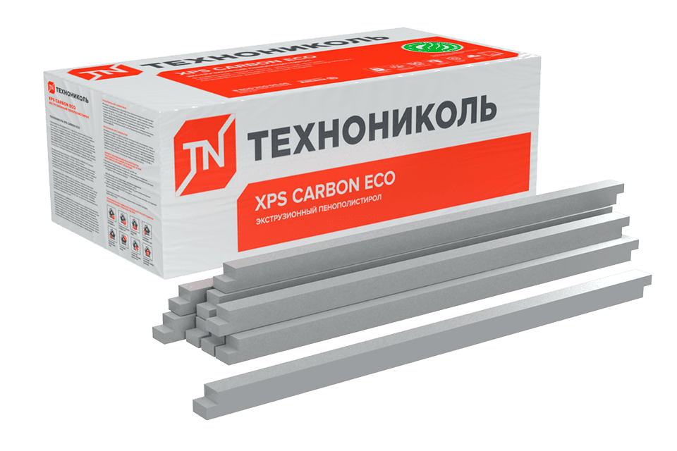 Бруски XPS ТЕХНОНИКОЛЬ CARBON ECO